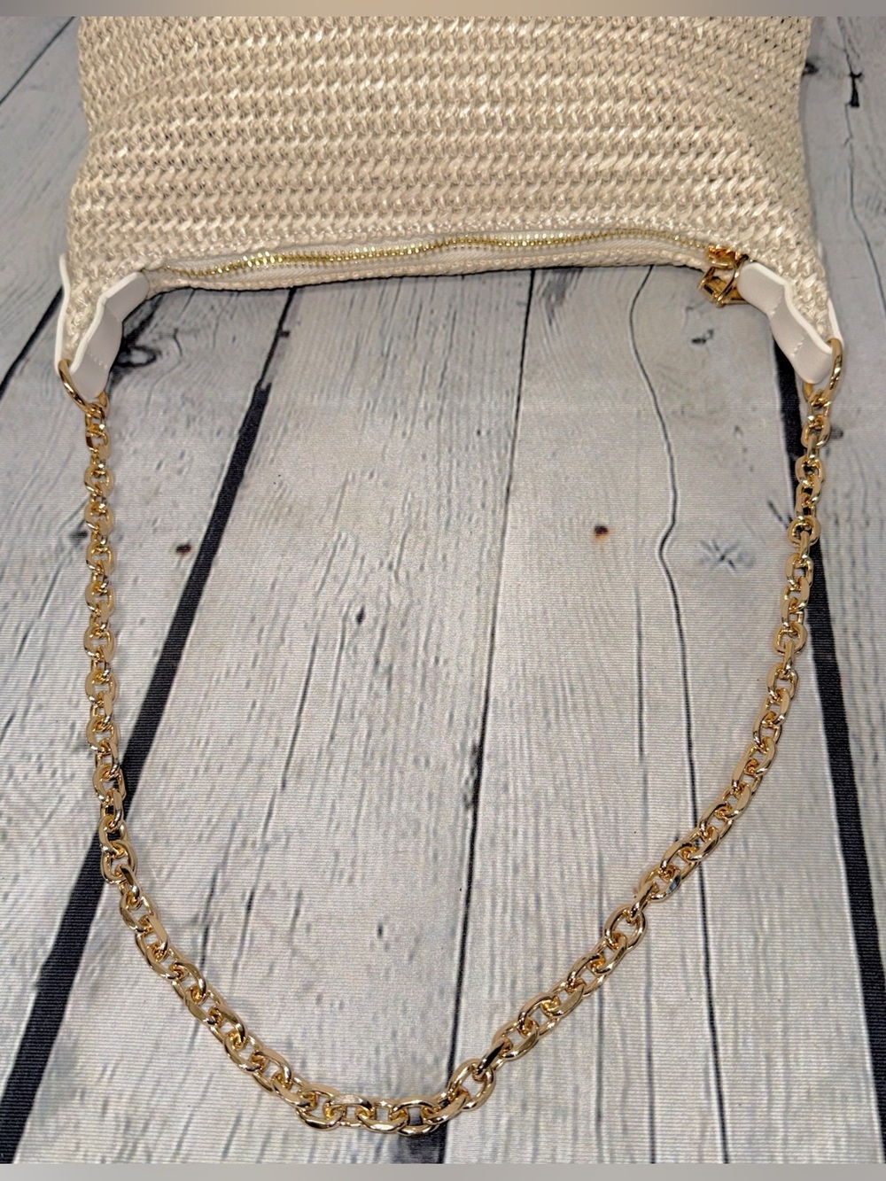 NEW! Straw Shoulder Bag - Picture 6 of 7